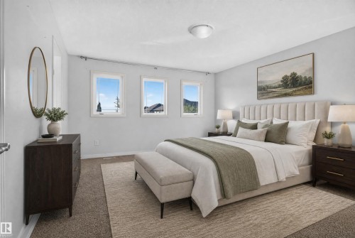 Three individual windows provide natural light - 2145 28 Street Nw, Edmonton, AB 