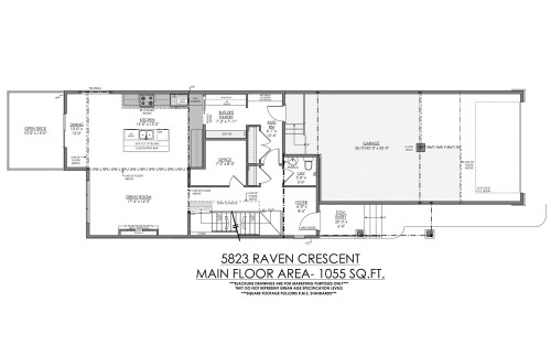 Floor plan - 5823 Raven Crescent Nw, Edmonton, AB 