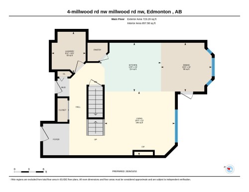 Floor plan - 4 1920 Millwoods Rd E Nw, Edmonton, AB 