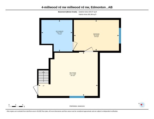Floor plan - 4 1920 Millwoods Rd E Nw, Edmonton, AB 