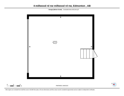 Floor plan - 4 1920 Millwoods Rd E Nw, Edmonton, AB 