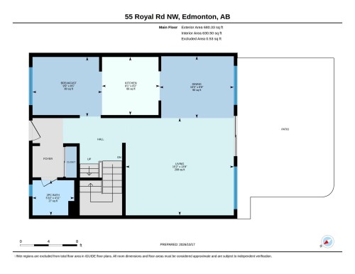 Floor plan - 55 Royal Road Nw, Edmonton, AB 