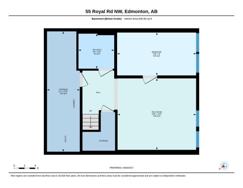 Floor plan - 55 Royal Road Nw, Edmonton, AB 