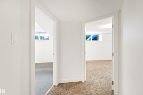 White painted walls, white trim, and doors - 8212 148 Street Nw, Edmonton, AB 