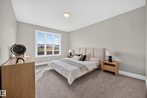 Wall-to-wall carpeting with light-colored walls - 209 Hampshire, Sherwood Park, AB 