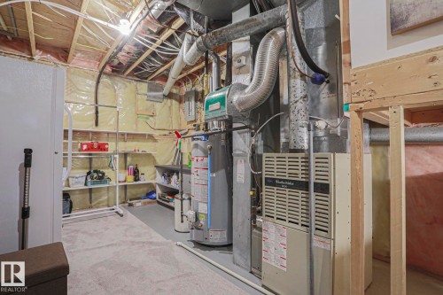Storage in the furnace room - 3815 41 Street Nw, Edmonton, AB 