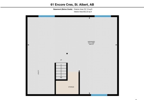 Floor plan - 61 Encore Crescent, St. Albert, AB 
