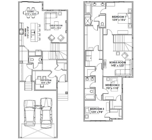 Floor plan - 79 Rosa Crescent, St. Albert, AB 
