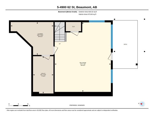 Floor plan - #5 4900 62 St, Beaumont, AB 