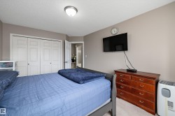 Neutral wall paint, ceiling-mounted light fixture, and carpeted flooring - 