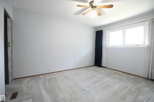 The master bedroom is at the front of the home, and is large enough to support king sized furniture - 10243 42 Street Nw, Edmonton, AB 