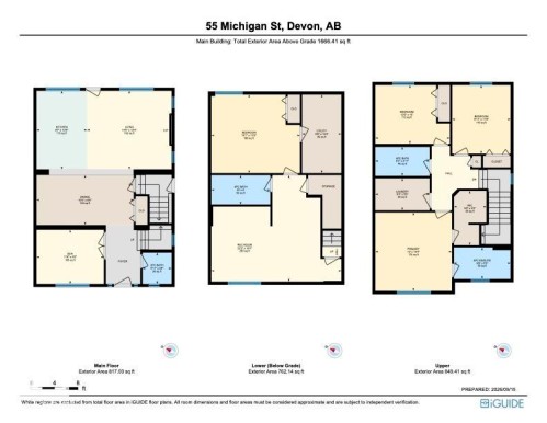 Floor plan - 55 Michigan Street, Devon, AB 