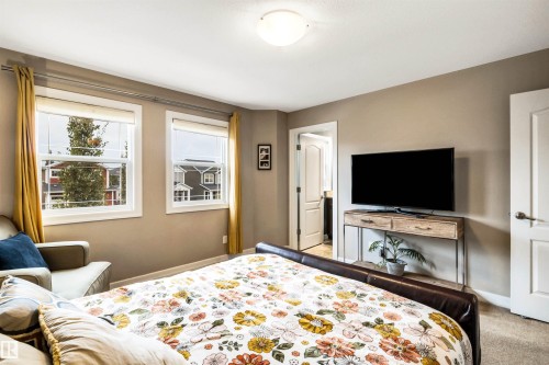 Recessed lighting, two bright windows, and neutral wall tones - 337 Southfork Drive, Leduc, AB 