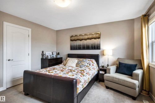 Neutral-toned walls complement plush carpeting - 337 Southfork Drive, Leduc, AB 