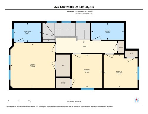 Floor plan - 337 Southfork Drive, Leduc, AB 