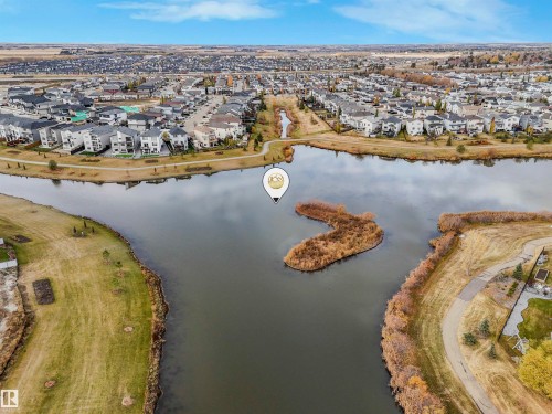Expansive water feature with adjacent residential properties - 36 Dalquist Bay, Leduc, AB 