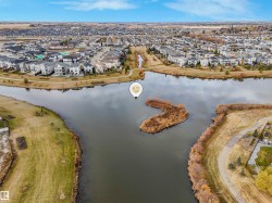 Expansive water feature with adjacent residential properties - 