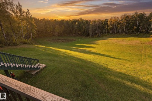 Gorgeous and private backyard - #7 54020 Hghway 779, Rural Parkland County, AB 