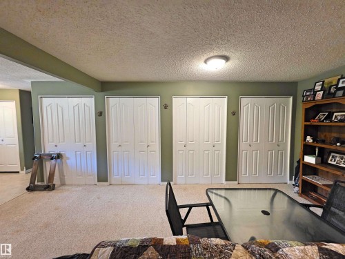 Wall-to-wall carpeting and multiple bi-fold closet doors, great storage space. - 9131 Township Road 554, Rural St. Paul County, AB 