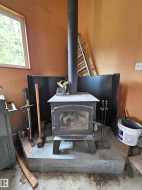 Woodstove in garage - 
