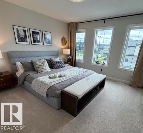 Wall-to-wall carpeting and neutral wall tones - 16 Clichy Close, St. Albert, AB 