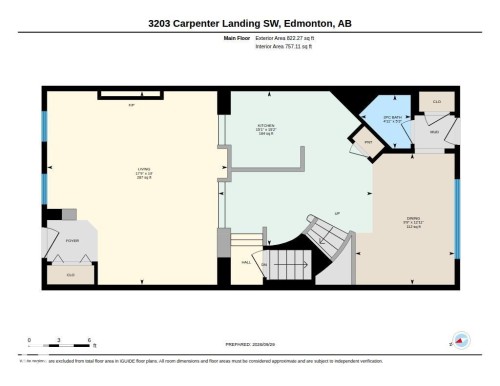 Floor plan - 3203 Carpenter Landing Sw, Edmonton, AB 