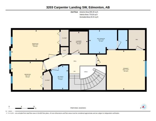 Floor plan - 3203 Carpenter Landing Sw, Edmonton, AB 
