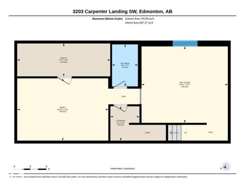 Floor plan - 3203 Carpenter Landing Sw, Edmonton, AB 
