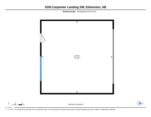 Floor plan - 3203 Carpenter Landing Sw, Edmonton, AB 