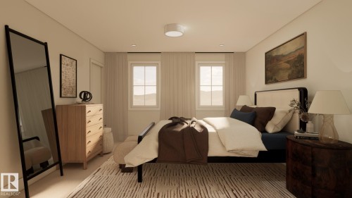 Recessed lighting and a flush-mount fixture illuminate the space - 20 Clichy Close, St. Albert, AB 