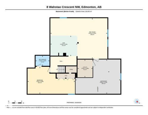 Floor plan - 8 Wahstao Crescent Nw, Edmonton, AB 