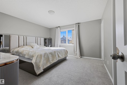 Carpeted flooring with light gray walls - 3151 Trelle Loop Nw, Edmonton, AB 