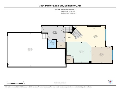 Floor plan - 3334 Parker Loop Sw, Edmonton, AB 