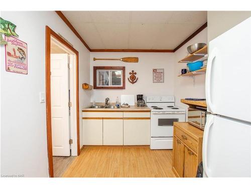 9268 Lundys Lane Lane, Niagara Falls, ON - Indoor Photo Showing Kitchen With Double Sink