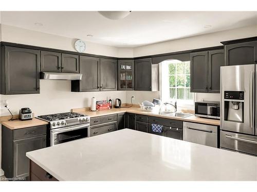 17 Melrose Avenue, Port Robinson, ON - Indoor Photo Showing Kitchen With Double Sink With Upgraded Kitchen