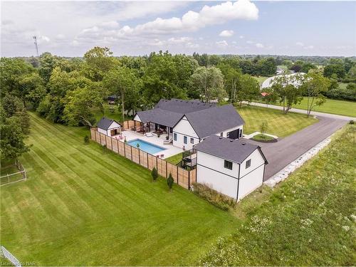 480 Pleasant Beach Road, Port Colborne, ON - Outdoor With In Ground Pool With View