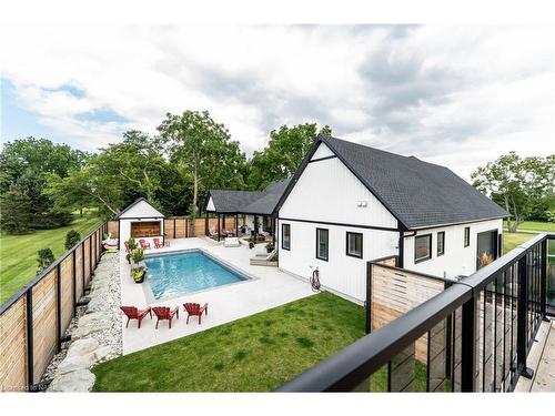 480 Pleasant Beach Road, Port Colborne, ON - Outdoor With In Ground Pool
