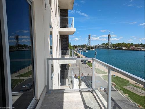 308-118 West Street, Port Colborne, ON - Outdoor With Body Of Water With Balcony With View