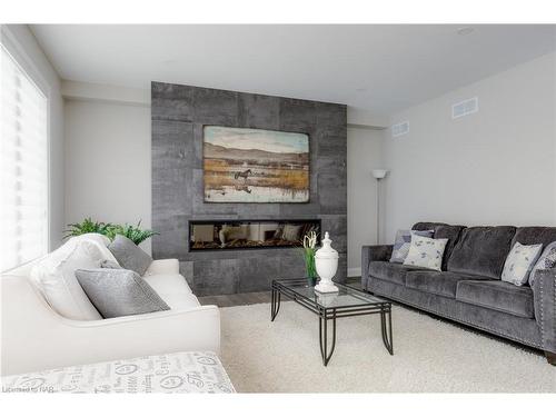 Lot 4 Oakley Drive, Virgil, ON - Indoor Photo Showing Living Room With Fireplace