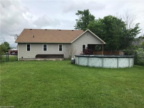 1193 Pettit Road, Fort Erie, ON - Outdoor With Above Ground Pool With Backyard