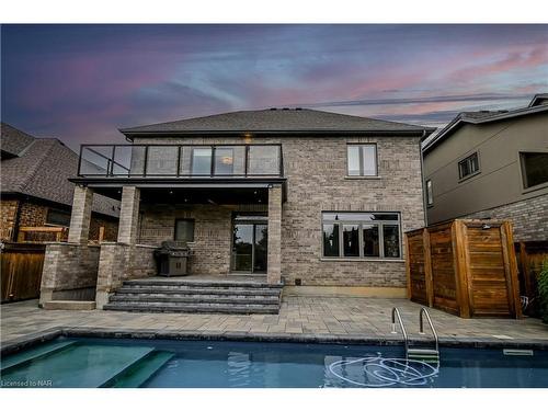 8 Tuscany Court, St. Catharines, ON - Outdoor With In Ground Pool With Balcony With Deck Patio Veranda