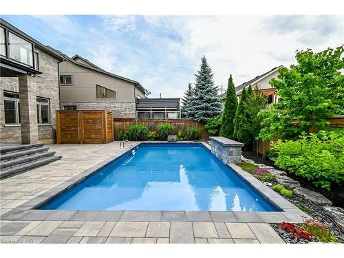 8 Tuscany Court, St. Catharines, ON - Outdoor With In Ground Pool With Deck Patio Veranda
