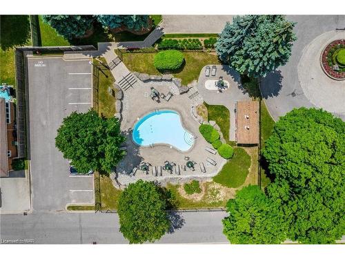 18-5200 Dorchester Road, Niagara Falls, ON - Outdoor With In Ground Pool With View