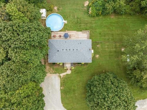 1152 Edgewood Road, Millgrove, ON - Outdoor With Above Ground Pool With View