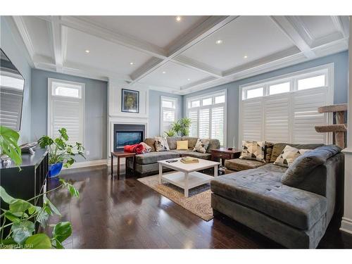 139 Paxton Lane Lane, Niagara-On-The-Lake, ON - Indoor Photo Showing Living Room With Fireplace
