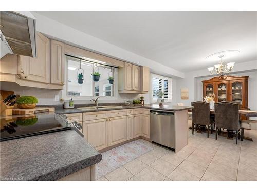 10 Ashley Circle, St. Catharines, ON - Indoor Photo Showing Kitchen With Double Sink