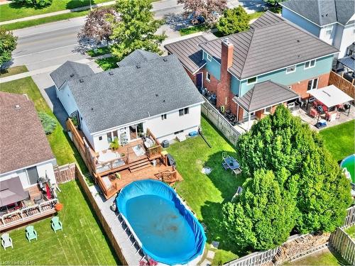 849 Concession Road, Fort Erie, ON - Outdoor With Above Ground Pool With Deck Patio Veranda