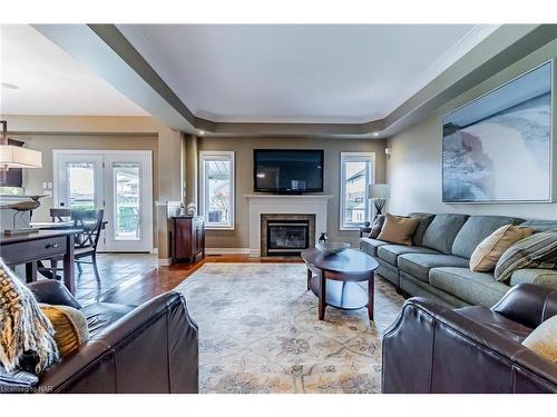 239 Colbeck Drive, Welland, ON - Indoor Photo Showing Living Room With Fireplace