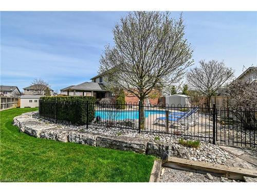 239 Colbeck Drive, Welland, ON - Outdoor With In Ground Pool