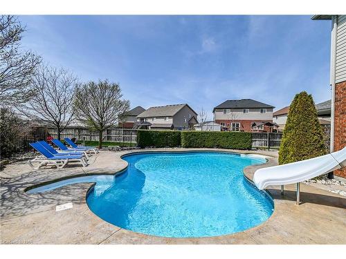 239 Colbeck Drive, Welland, ON - Outdoor With In Ground Pool With Backyard